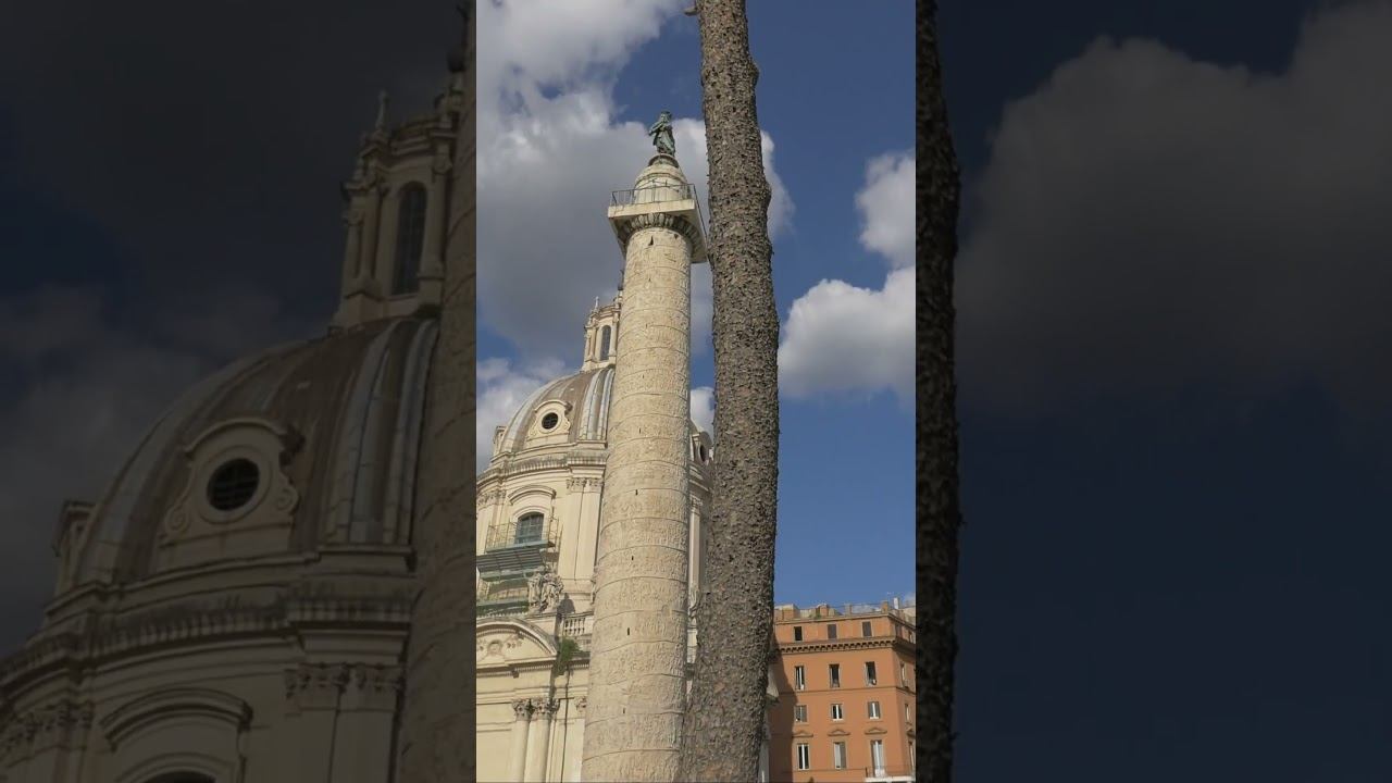 What to see in Rome : The Trajan Column смотреть онлайн