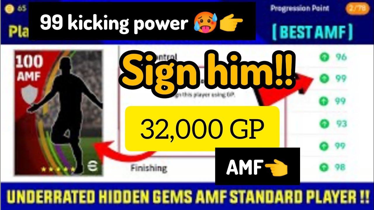 99 kicking power🔥|| Most underrated AMF in eFootball 2024 || Cheapest AMF ever in eFootball 2024 смотреть онлайн