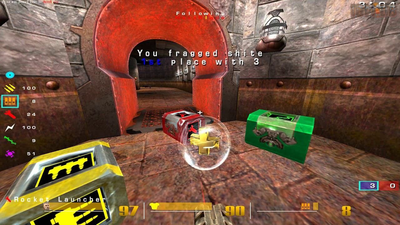 Quake 3 OSP: MaxxBlade-vs-shite-pro-q3dm6-(MaxxBlade)-2006.09.29 смотреть онлайн