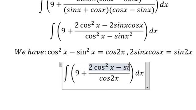 Calculus Help: Integral ∫ (9sinx+11cosx)/(sinx+cosx) dx - Techniques - SOLVED!!! смотреть онлайн