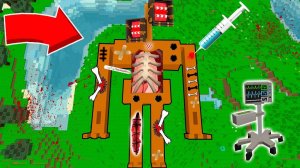 Я ПРОЖИЛ 100 ДНЕЙ В МИРЕ С СИРЕНОГОЛОВЫМ В МАЙНКРАФТ Фильм SCP SIREN HEAD MINECRAFT