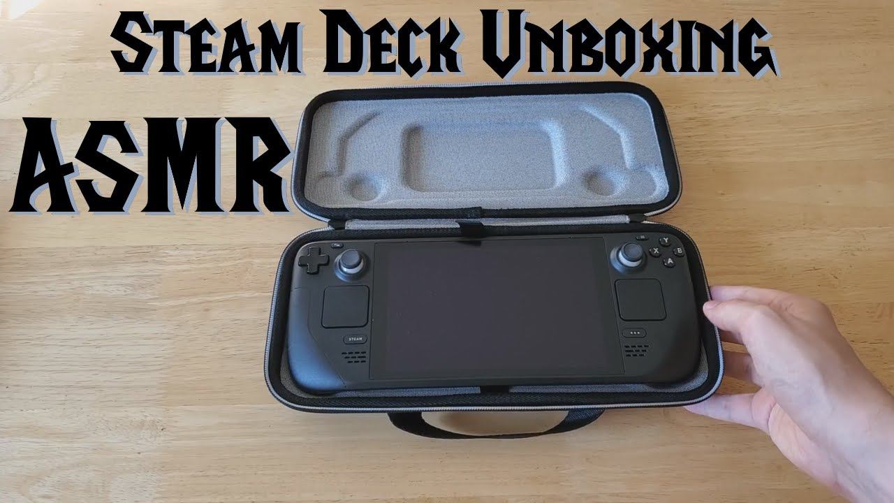 ASMR | Steam Deck Unboxing #asmr #whispering #asmrunboxing