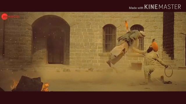 KESARI WhatsApp Status Dialog. Status Song Garjega.