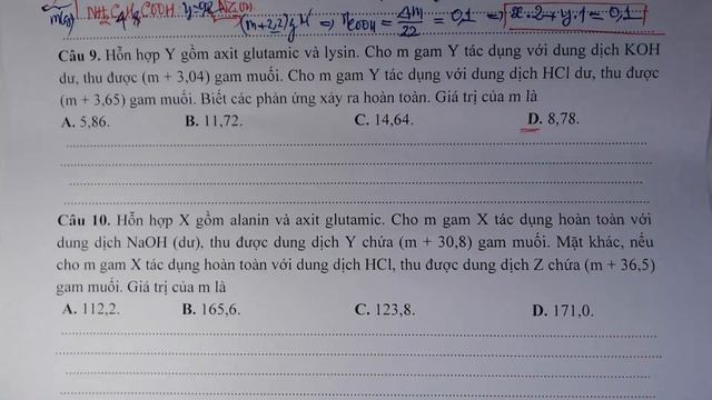 Live 28: Ôn các dạng toán trọng điểm về amino axit смотреть онлайн