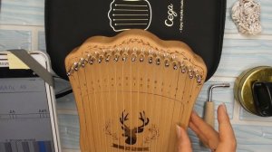 Распаковка и обзор харпики. Калимба и харпика сравнение.Unpacking and reviewing harpiki.