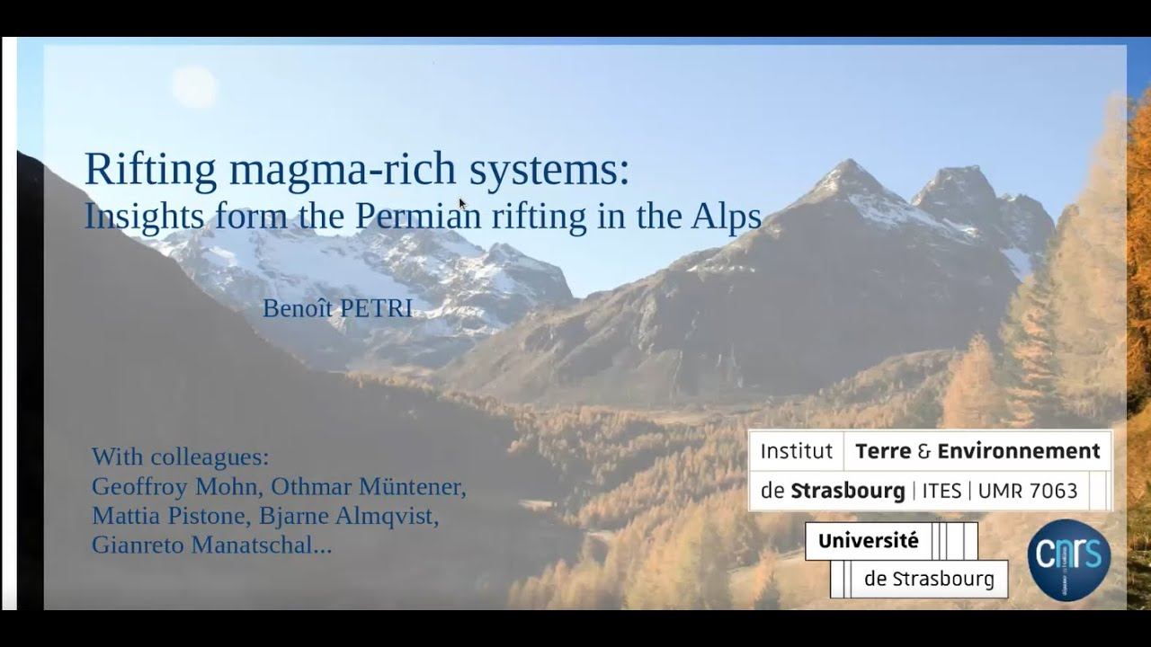 33.1 Benoit Petri - Rifting magma-rich systems: Insights form the Permian rifting in the Alps смотреть онлайн