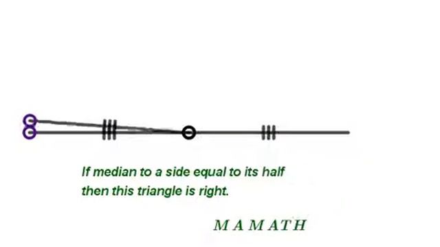 Median of right triangle смотреть онлайн