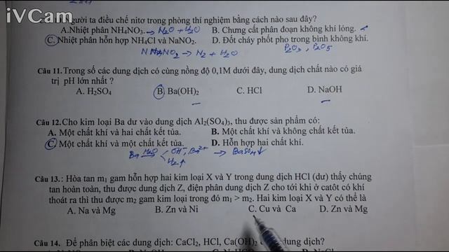 HÓA HỌC LỚP 12 - LUYỆN TẬP LÍ THUYẾT KIM LOẠI - Câu 1 đến câu 25 смотреть онлайн