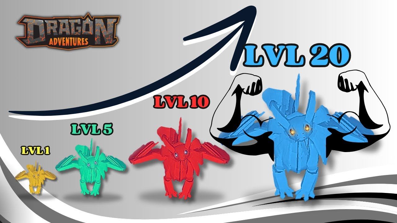 HOW TO LEVEL UP YOUR DRAGONS FAST | Dragon Adventures Roblox смотреть онлайн