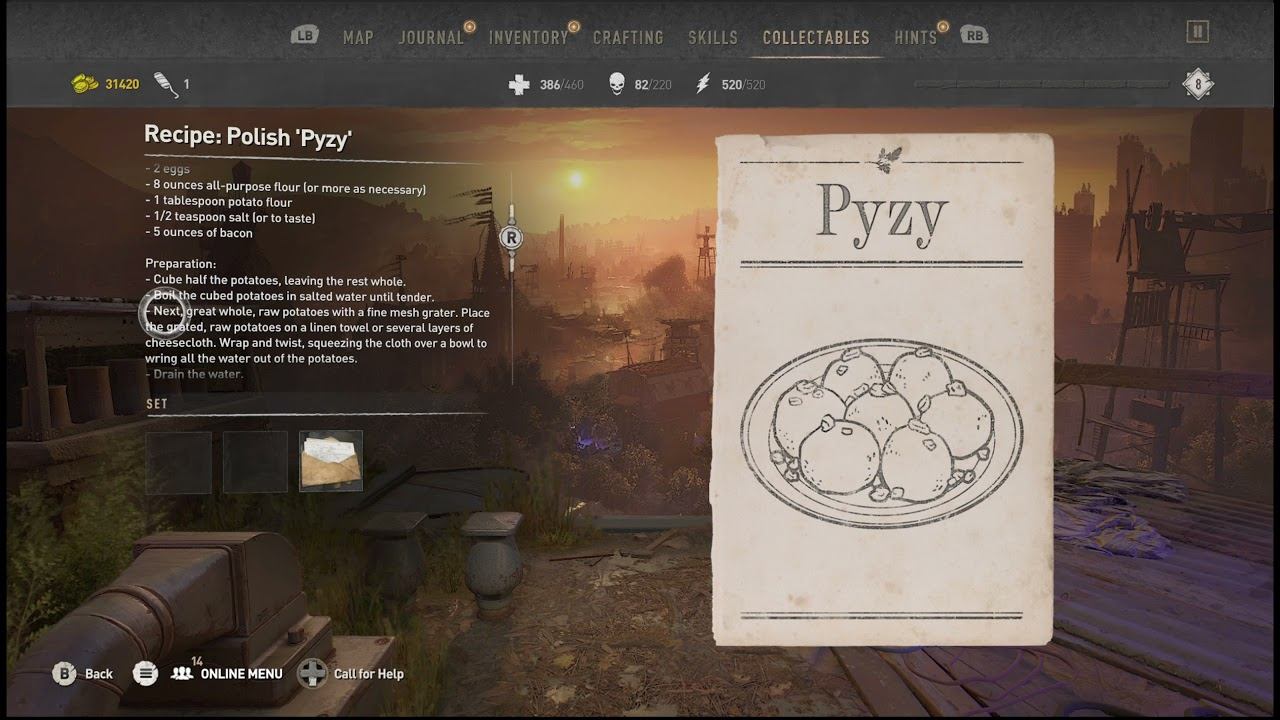 Dying Light 2 Polish Pyzy recipe Easter Egg смотреть онлайн