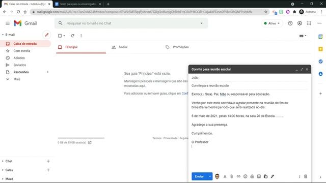 POUPE TEMPO utilizando MODELOS de textos no Gmail #3 смотреть онлайн