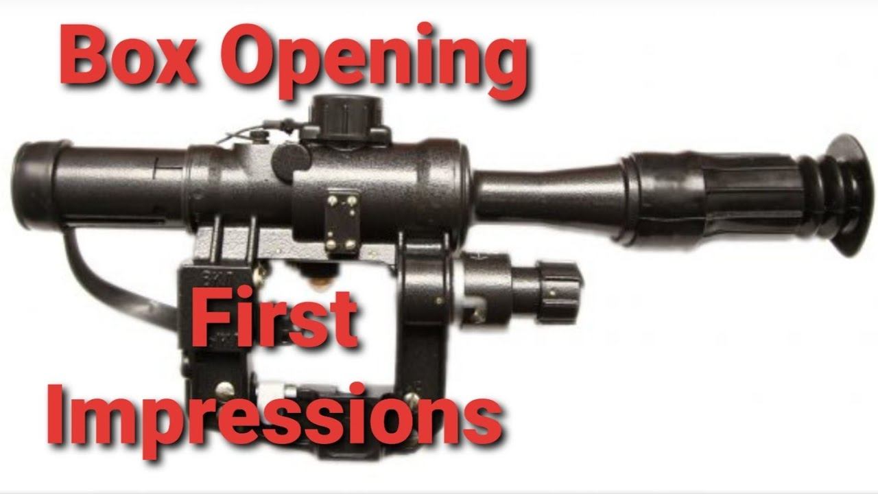 Box Opening: NPZ PO 4x24 Rifle Scope.