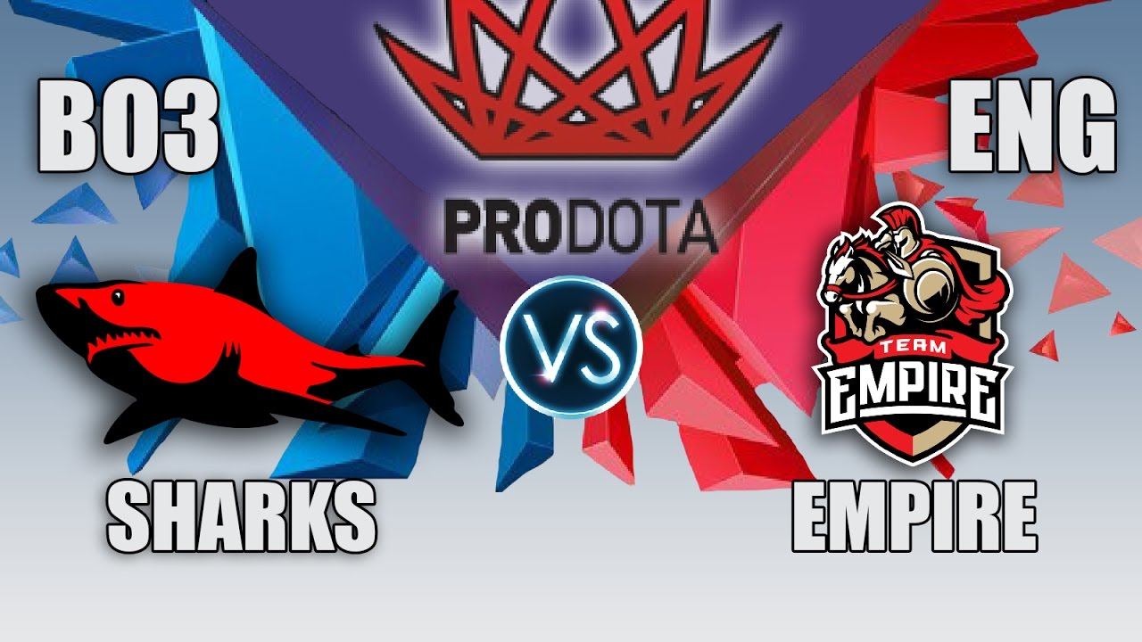 EMPIRE VS SHARKS | PRO DOTA CUP | BO3 | ENG CAST| LIVE ! смотреть онлайн