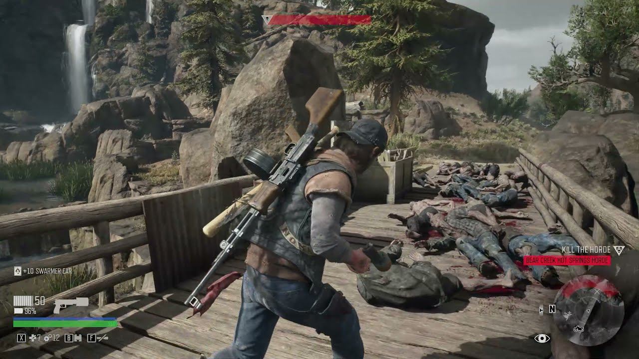 Days Gone - Bear creek hot springs horde - horde killing смотреть онлайн