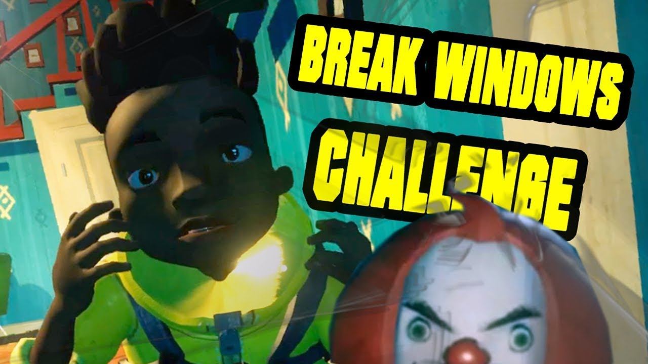 Secret Neighbor BREAK WINDOWS CHALLENGE смотреть онлайн