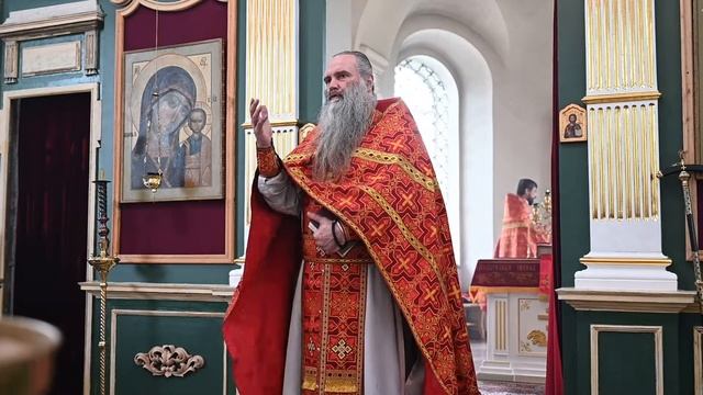Проповедь иером. Ионы (Фалько) на Евангельское чтение 21.05.22 смотреть онлайн