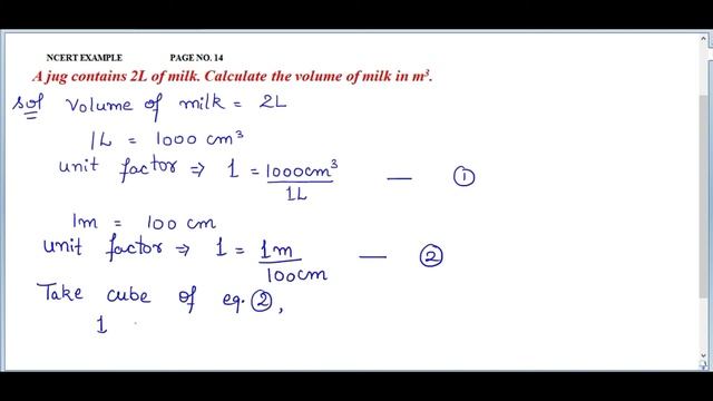 (English) A jug contains 2L of milk. Calculate the volume of milk in m3? смотреть онлайн