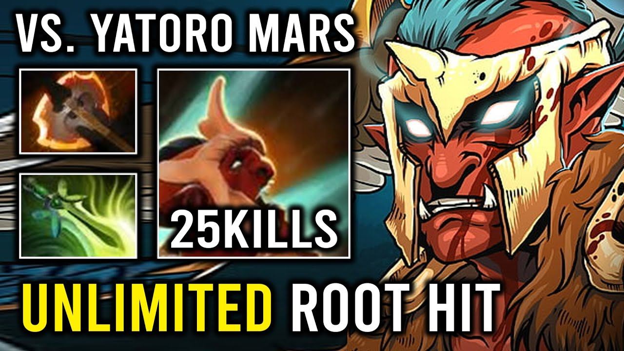 Even Yatoro Mars Can't Stop This Troll Warlord 100% Unstoppable Battle Trance Unlimited Root Dota 2 смотреть онлайн
