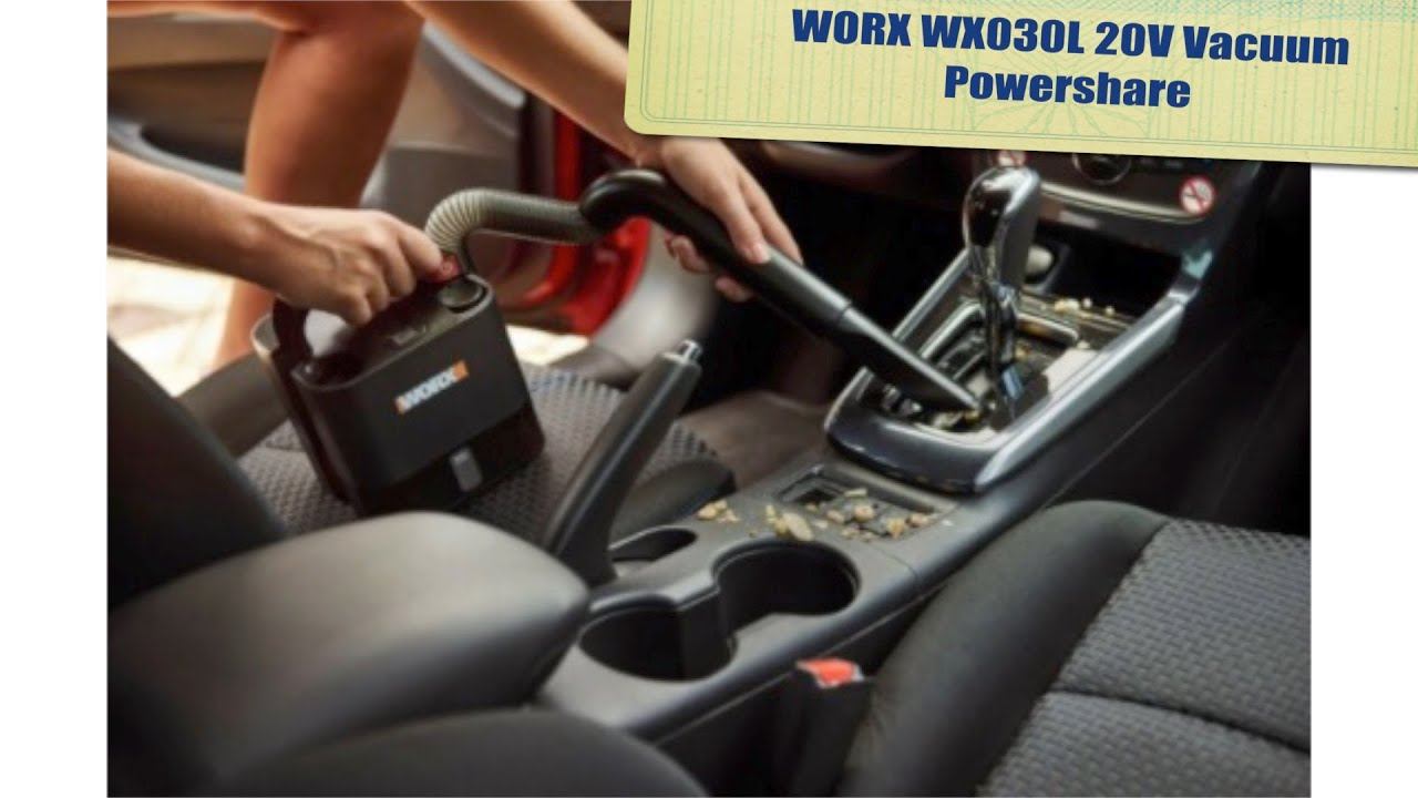 Worx WX030L 20V Power Share Portable Vacuum Cleaner- HERVEs WORLD - Episode 428