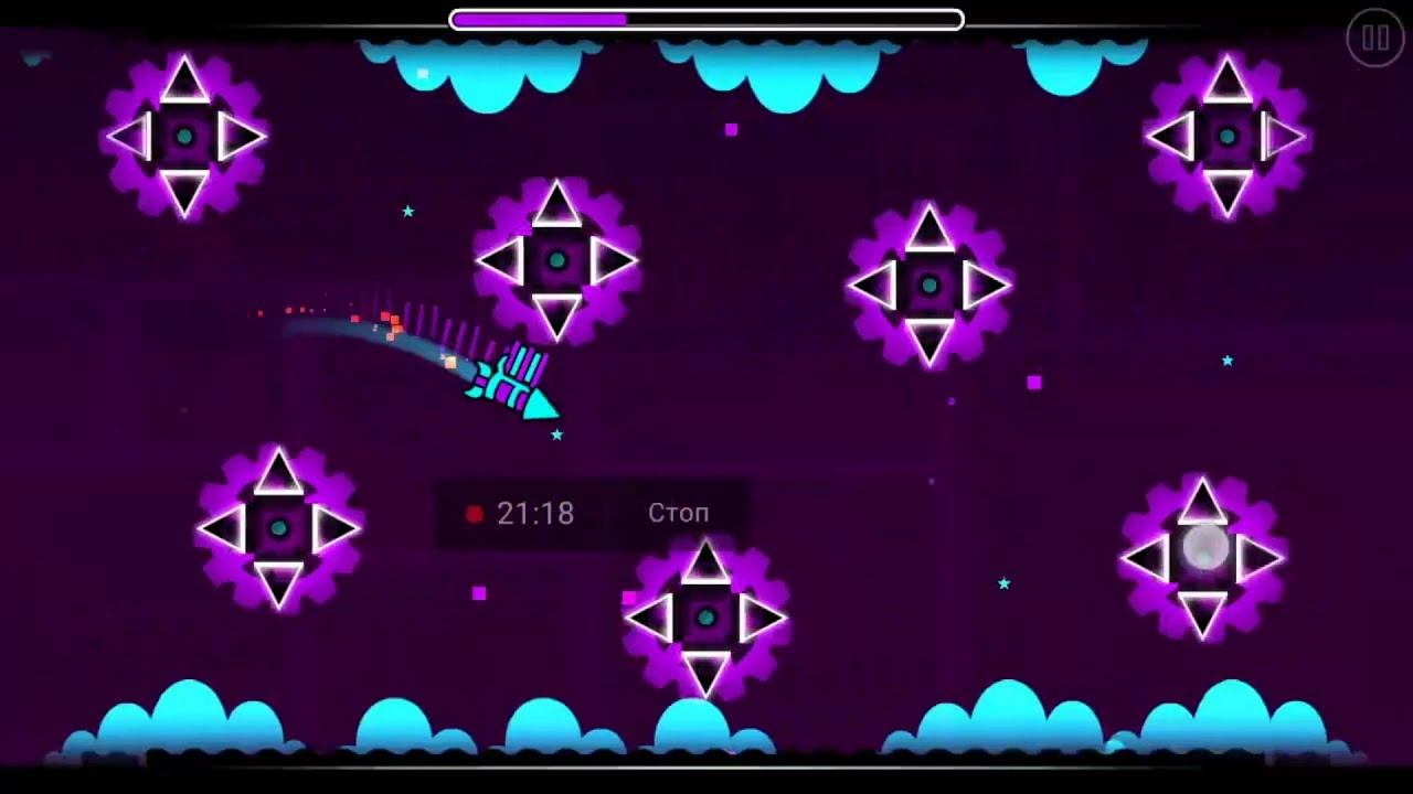 Clutterfunk - Geometry Dash - Level 11 COMPLETE смотреть онлайн