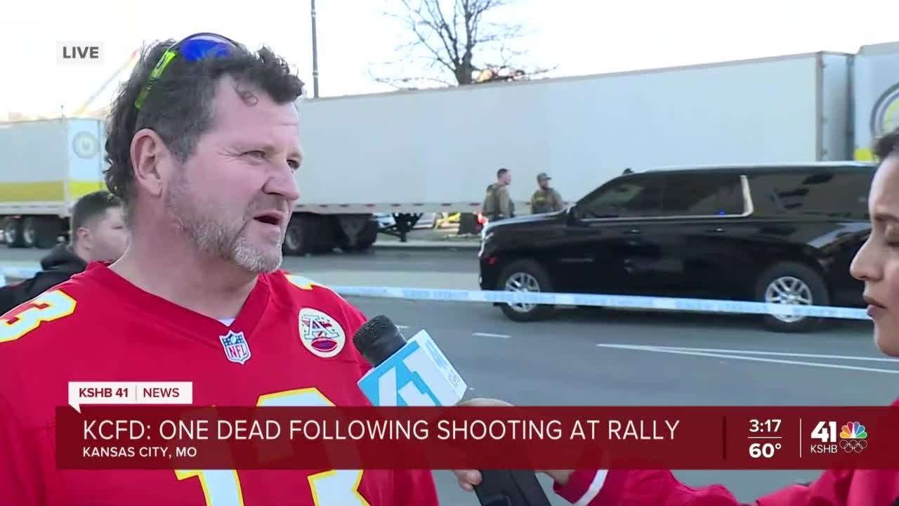 Chiefs fan shares account of shooting near parade route смотреть онлайн