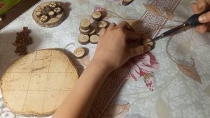 Игра Крестики - нолики из дерева