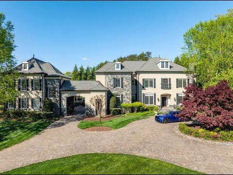 Picturesque French Country Estate in Great Falls смотреть онлайн