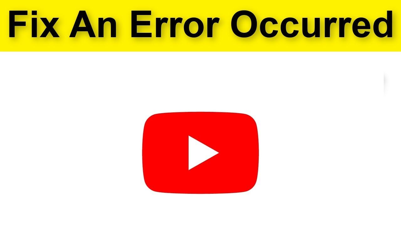 How To Fix Realme - Youtube - An Error Occurred Issue