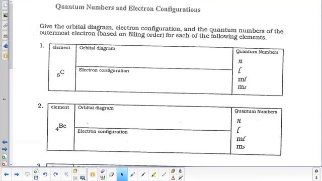 Working through answers to Summary of Electron Configurations Assignment (2022-R) смотреть онлайн