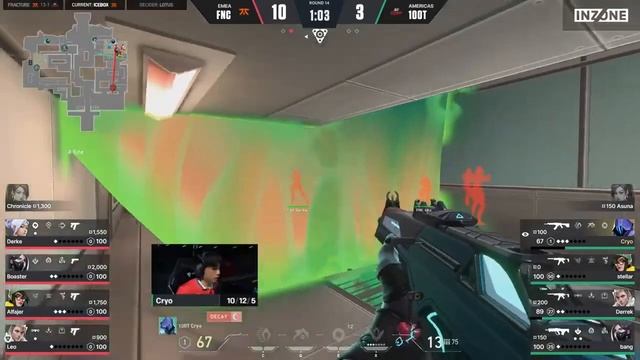 100 Thieves vs FNATIC | HIGHLIGHT | Valorant Champions Tour SAO PAULO | Map 2 Icebox | смотреть онлайн