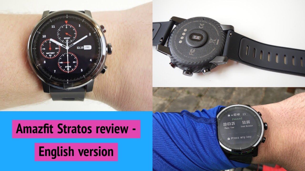 Amazfit Stratos review - English - The low down on fitness & sport tracking - garmin alternative? смотреть онлайн