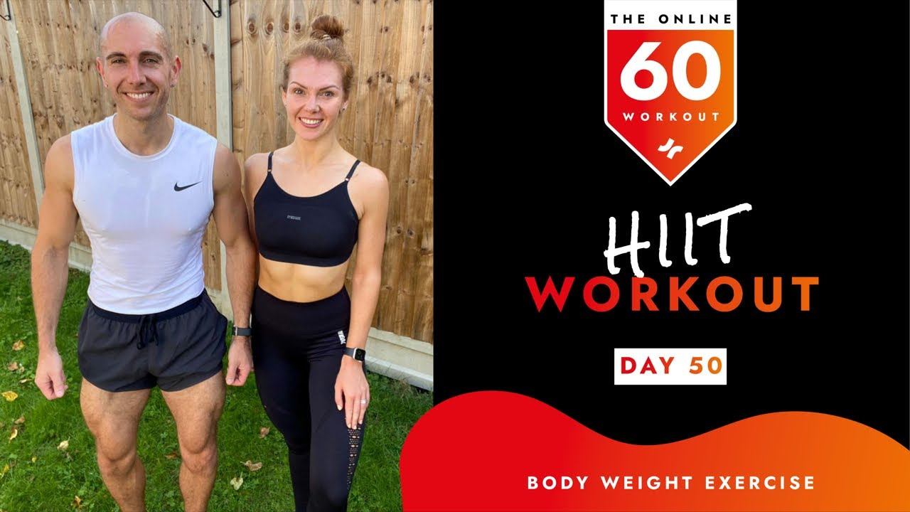 DAY 50 | THE ONLINE 60 | HIIT & ABS | BODYBYJR TV смотреть онлайн
