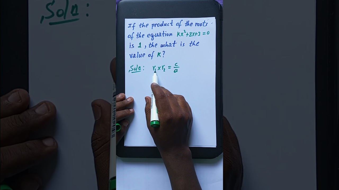 Roots of Quadratic Equation Tricks#shots смотреть онлайн
