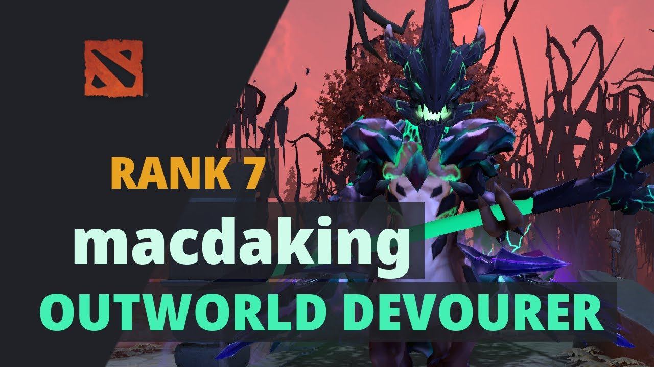 macdaking (Rank 7) plays Outworld Devourer Dota 2 Full Game смотреть онлайн