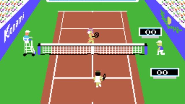 [MSX] Konami's Tennis (1984)