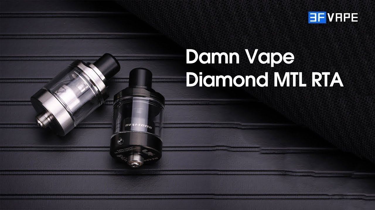 Diamond MTL RTA by Damn Vape. смотреть онлайн