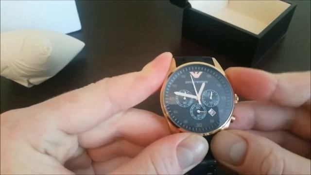 Часы Emporio Armani обзор смотреть онлайн