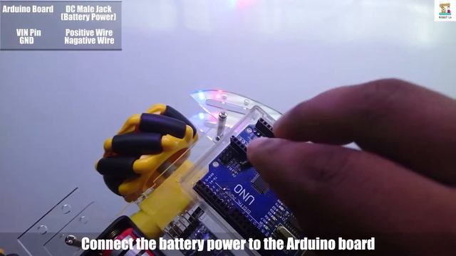 Arduino Mecanum Wheels Robot Car | Omni-Directional | Bluetooth Control | Mobile Control Car Sinhal смотреть онлайн