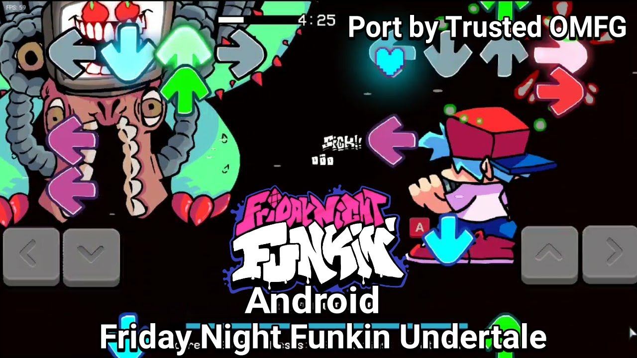 Friday Night Funkin Undertale Android (Gameplay) смотреть онлайн