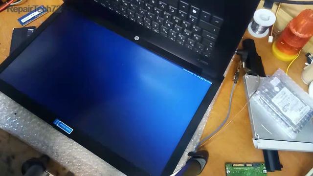 Простой ремонт ноутбука HP 17-ak070ur смотреть онлайн