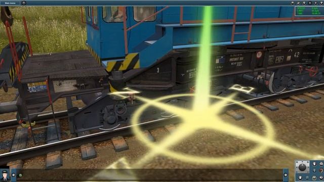 Trainz. Обзор восстановительного поезда смотреть онлайн