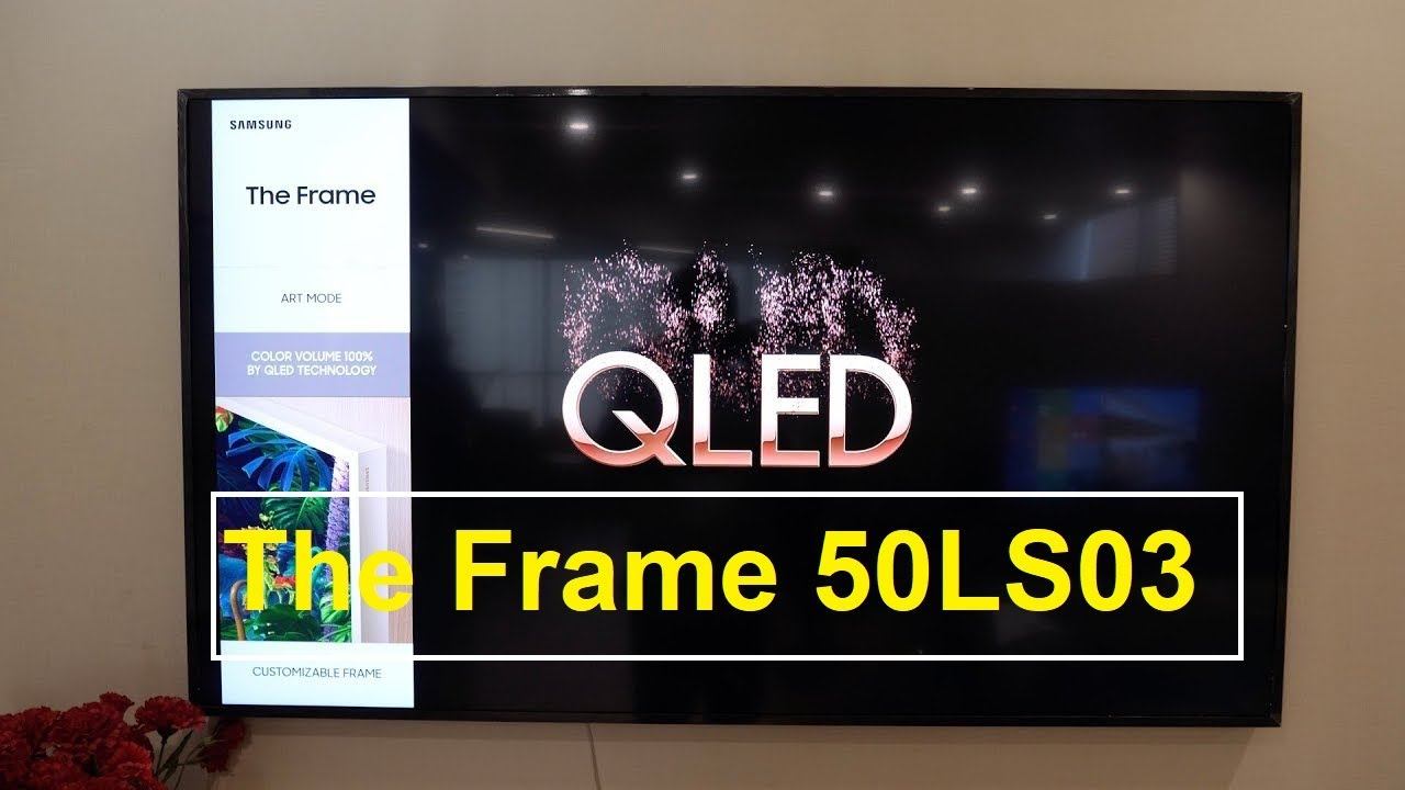 REVIEW SAMSUNG 50LS03A LS03A THE FRAME QLED 4K QN50LS03AAFXZC 2021 50inch смотреть онлайн