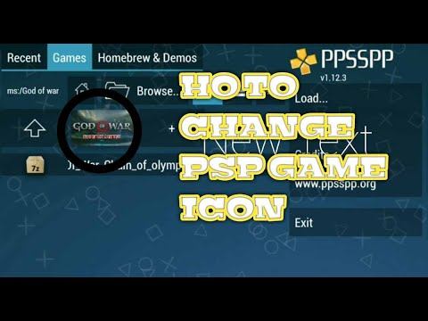 HOW TO CHANGE PSP GAME ICON - 5 Easy Steps смотреть онлайн