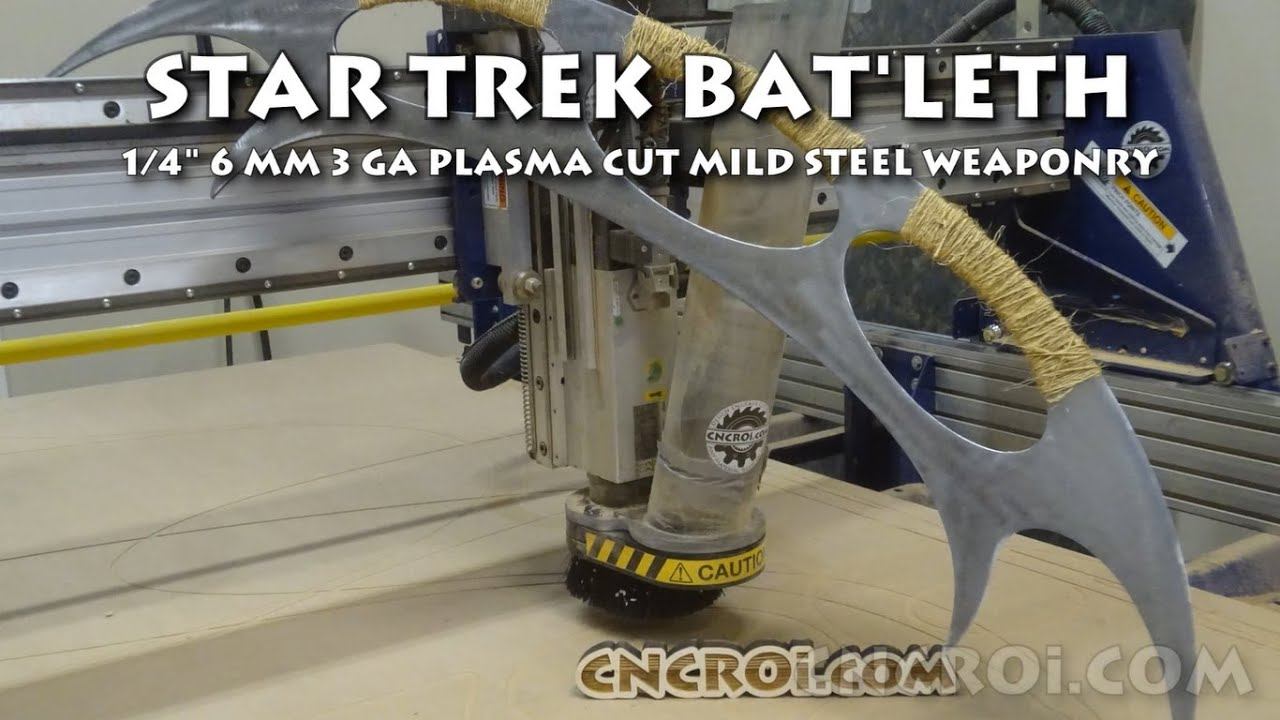 Star Trek Bat'leth: Plasma Cut Mild Steel Weaponry смотреть онлайн