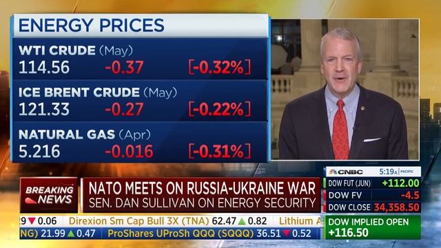 Sen. Sullivan Details Biden's War On US Energy: He’s "Actually Really Tried” To "End Fossil Fuels" смотреть онлайн