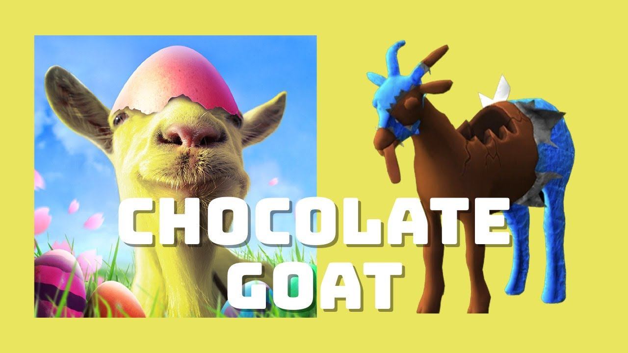 How To Unlock Chocolate Goat (UPDATED 2023 Easter Event) | Goat Simulator Pocket Edition