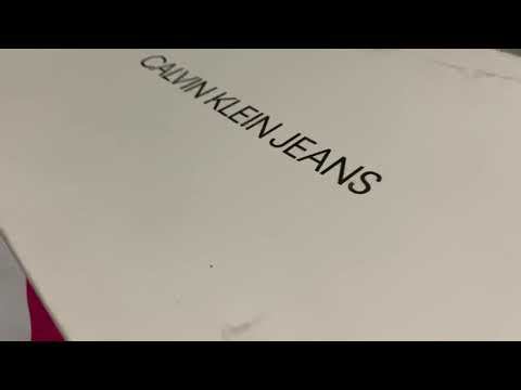 CALVIN KLEIN JEANS DEMIANNE UNBOXING смотреть онлайн
