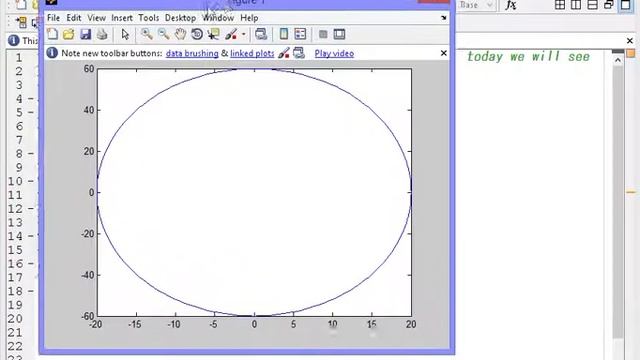 How to plotting a circle, ellipse in matlab FACILE смотреть онлайн