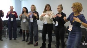 Конференция по Нейропедагогике 2020. Работа с ритмом от очаровательной Евгении Фаюстовой🌺