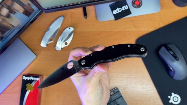 Spyderco Caly 3.5 ОБЗОР смотреть онлайн